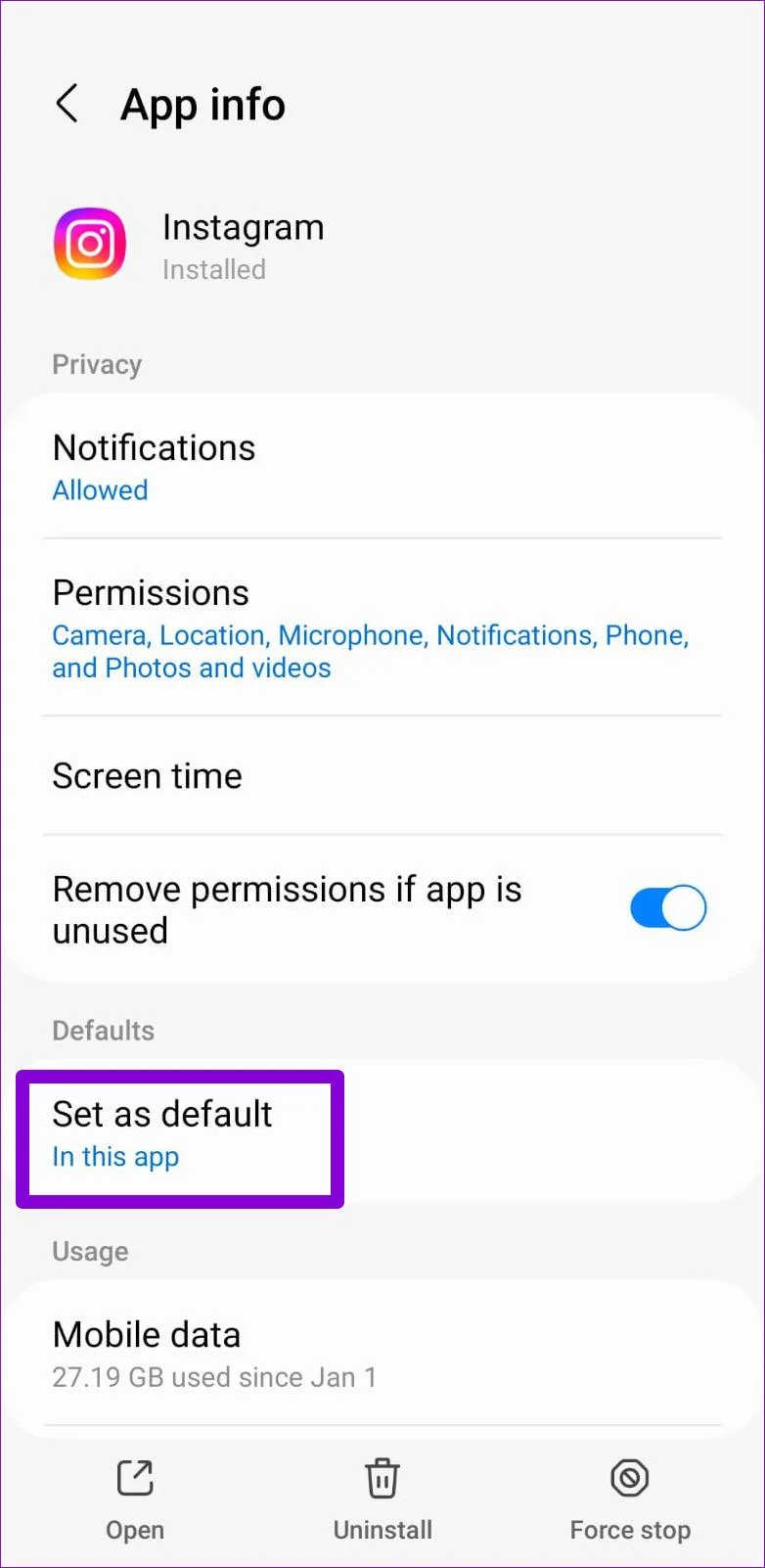 Les 7 meilleures façons de réparer les liens Instagram qui ne fonctionnent pas sur Android et iPhone