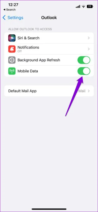 Top 10 manieren om de Outlook-app te repareren die geen e-mails synchroniseert op Android en iPhone