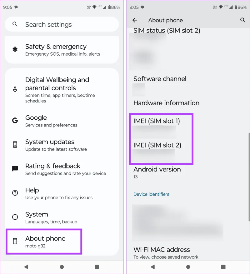 Hoe u een IMEI-nummer kunt vinden op Android (met / zonder telefoon)