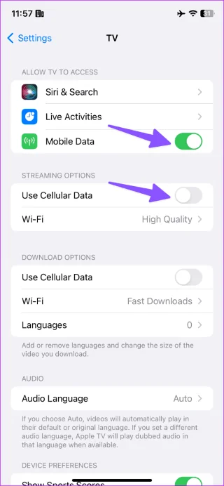 Top 10 manieren om de Apple TV-app te repareren die niet werkt op iPhone en iPad
