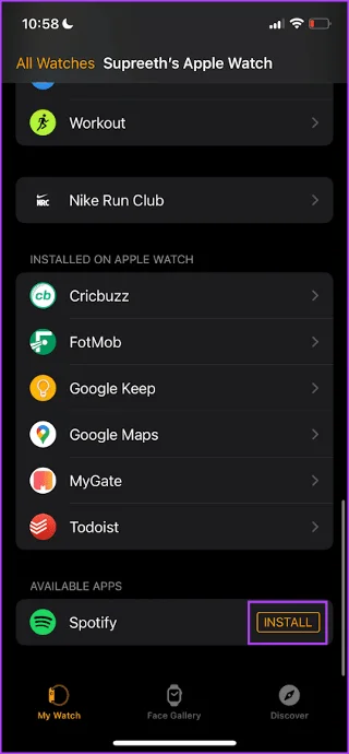 6 façons de réparer Spotify qui ne fonctionne pas sur Apple Watch