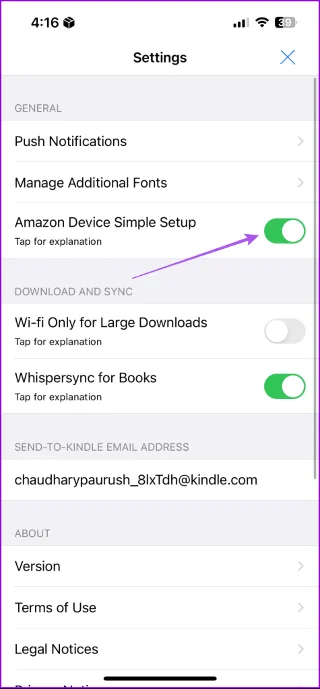 Come rimuovere il dispositivo Kindle dal tuo account Amazon