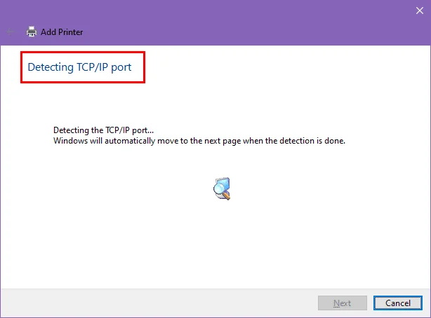 通过IP地址在Windows 11中安装打印机