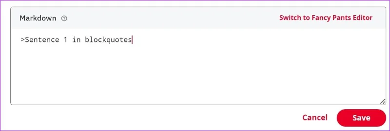 Come utilizzare la formattazione del testo su Reddit utilizzando la modalità Markdown