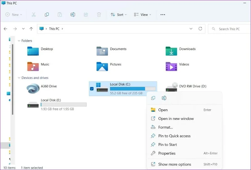 Las 5 formas principales de arreglar que la carpeta siga volviendo a solo lectura en Windows 11