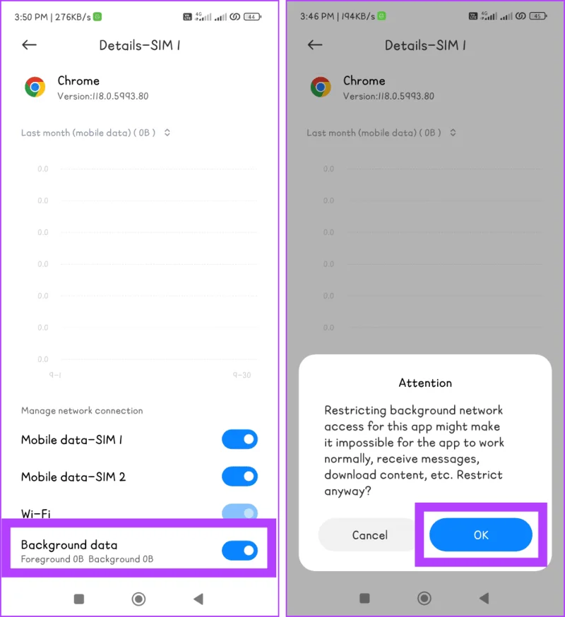 12 manieren om het probleem met het leeglopen van de Google Chrome-batterij op Android 14 op te lossen