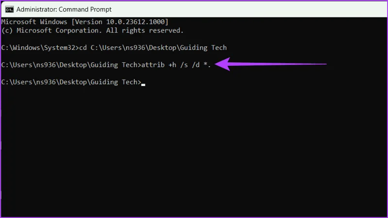Cómo ocultar archivos y carpetas en Windows 11