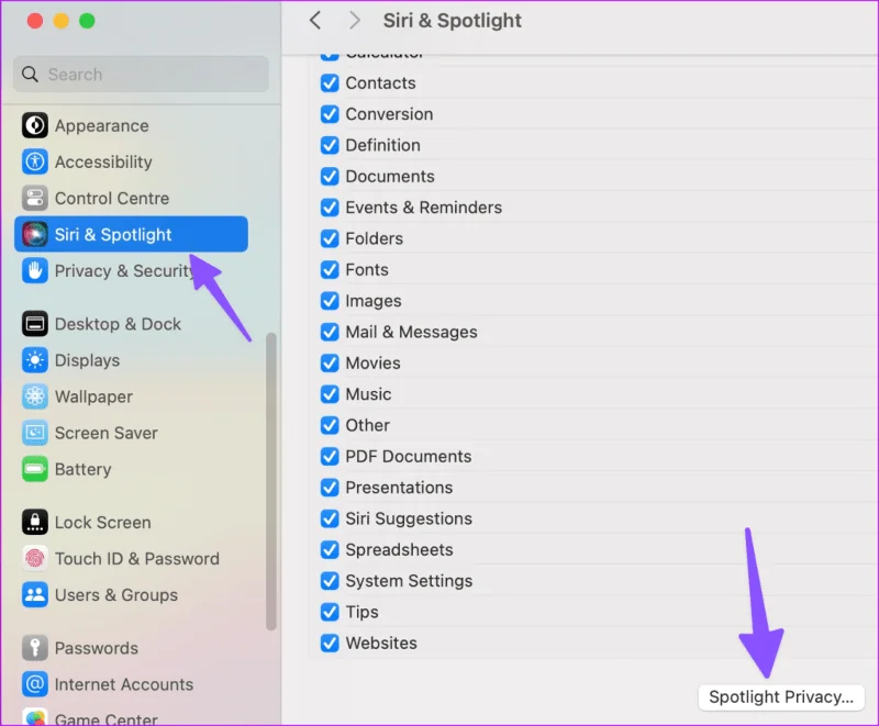 Le 8 principali correzioni per la ricerca del Finder che non funziona su Mac