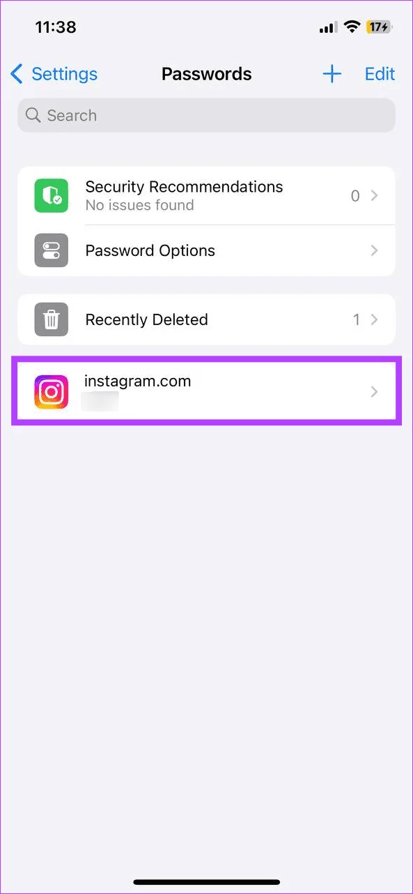 Cómo encontrar su contraseña de Instagram en cualquier dispositivo