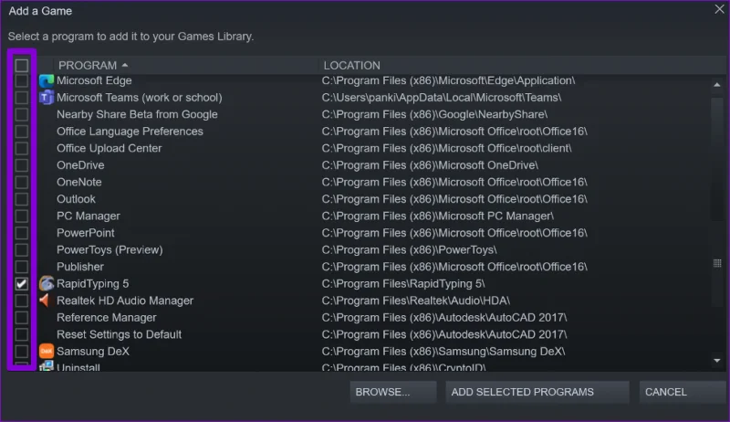 Comment ajouter ou supprimer des jeux non Steam de votre bibliothèque Steam