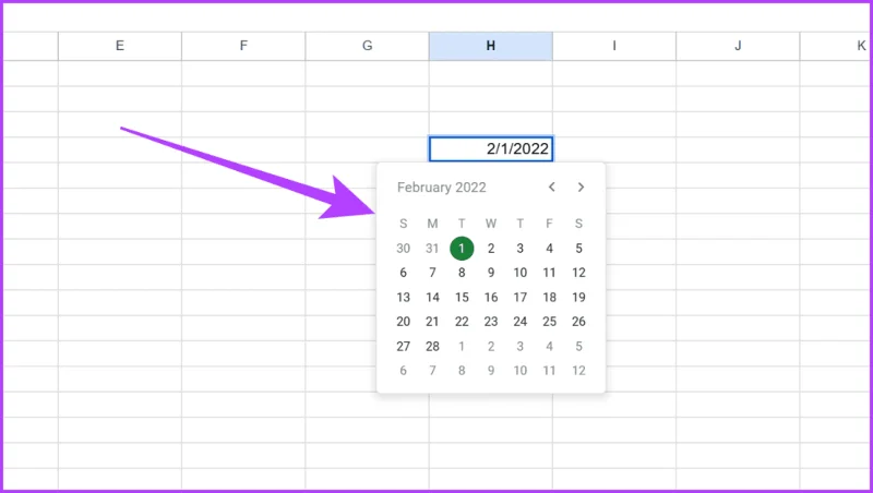Come inserire un selettore di data in Fogli Google e Documenti Google