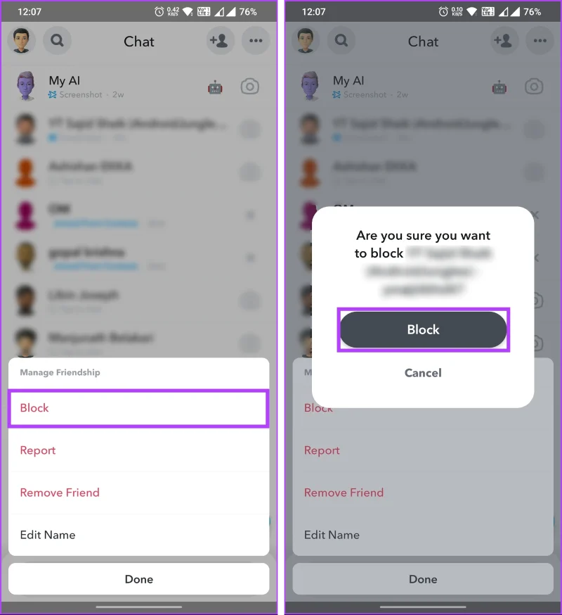 7 semplici modi per nascondere le conversazioni su Snapchat