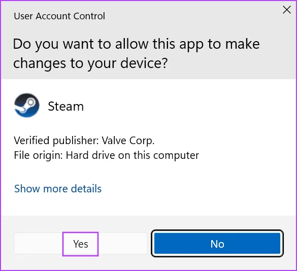 Las 8 soluciones principales para el error 'Un componente crítico de Steam no responde' en Windows 11