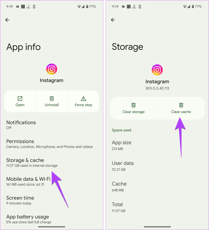 Top 5 manieren om Instagram-chatthema's te repareren die niet worden weergegeven of werken op Android en iOS