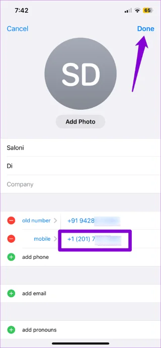 Top 6 oplossingen voor iPhone die geen contactnamen toont voor inkomende oproepen