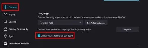 Cum să activezi sau să dezactivezi verificarea ortografică în Firefox