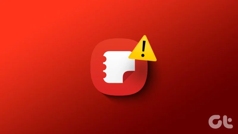 12 modi per risolvere il problema con l'app Samsung Notes che non funziona o si blocca
