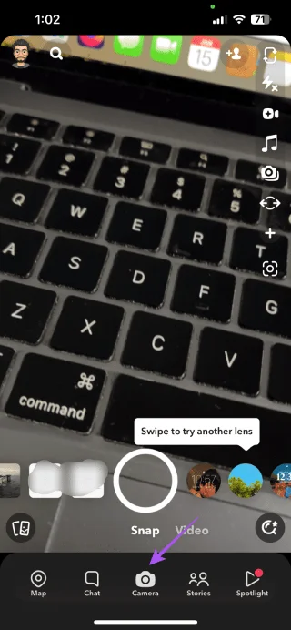Come utilizzare la modalità regista su Snapchat