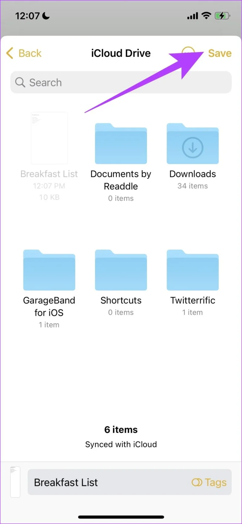 Hoe Apple Notes op te slaan als PDF op iPhone en Mac