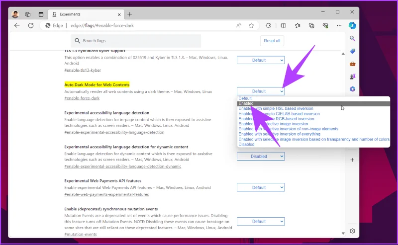 Hoe u de donkere modus in Microsoft Edge op desktop en mobiel kunt inschakelen