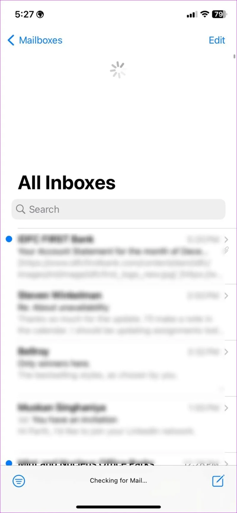 Top 9 manieren om te repareren dat de iPhone geen e-mails ontvangt