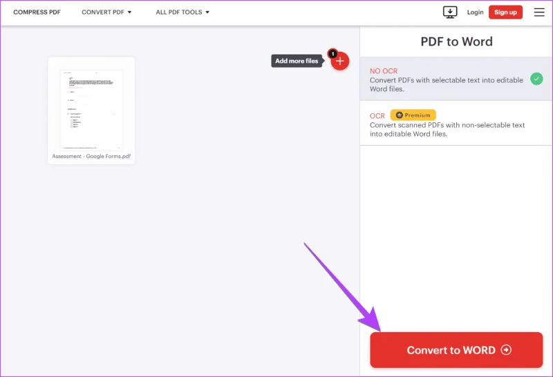 Jak przekonwertować Formularze Google na format PDF, Dokumenty Google lub Word