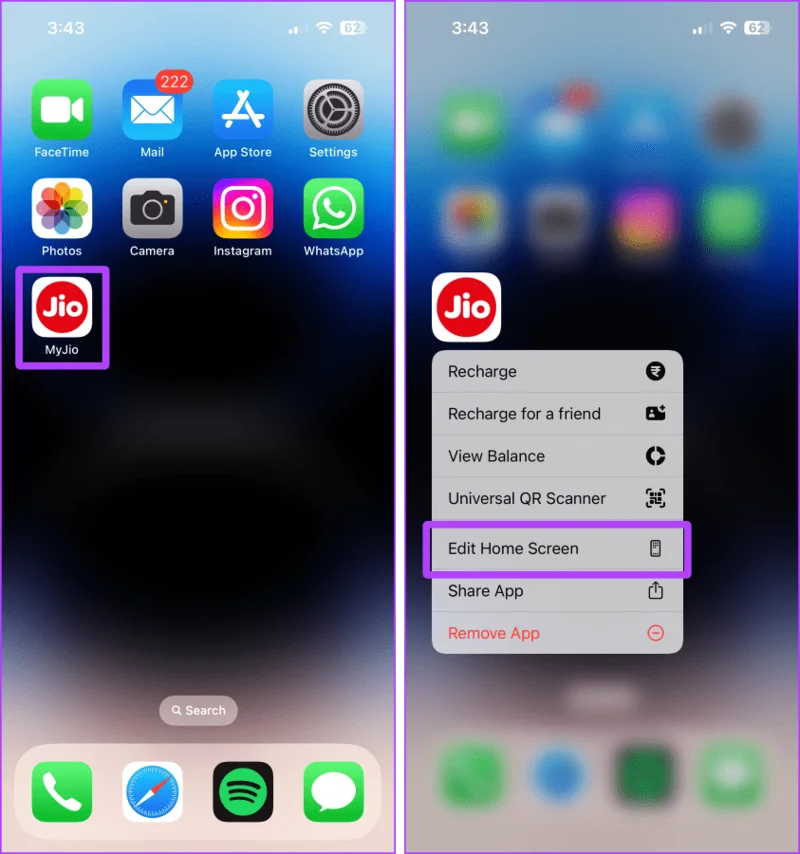 Hoe u apps op de iPhone verplaatst of herschikt