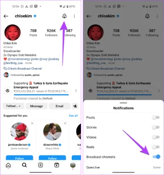 Come disattivare le notifiche di trasmissione di Instagram o lasciarlo