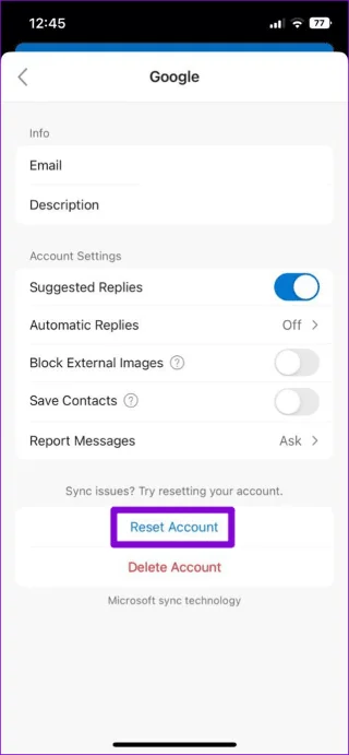 Top 10 manieren om de Outlook-app te repareren die geen e-mails synchroniseert op Android en iPhone