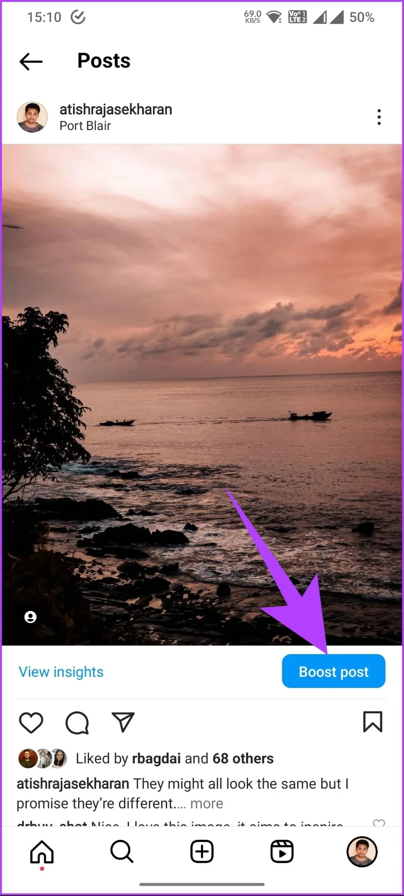 Comment ajouter un lien vers l'histoire et les publications Instagram