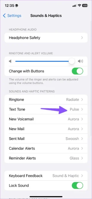 5 manieren om geen geluid te verhelpen bij het ontvangen van tekst op de iPhone