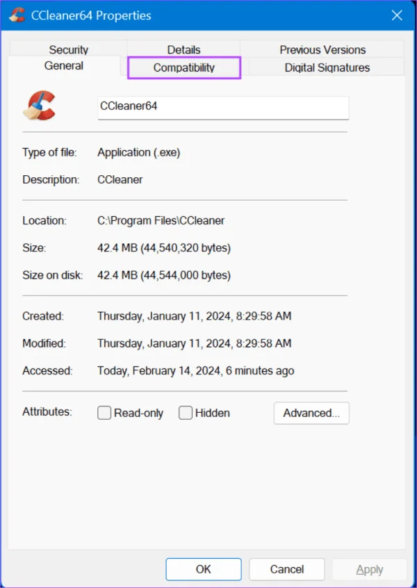 Las 7 formas principales de arreglar que CCleaner no funcione en Windows 11