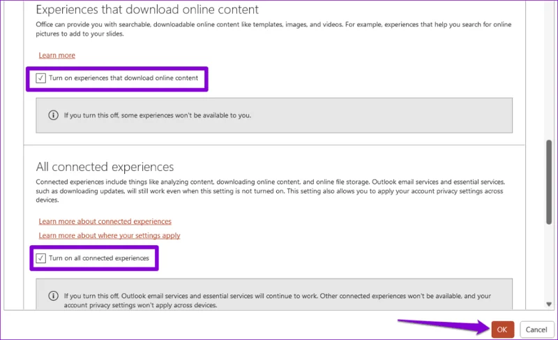 As 8 principais correções para o PowerPoint não exibir imagens no Windows