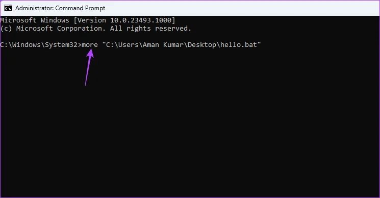 Cómo crear y ver archivos por lotes (BAT) en Windows 11
