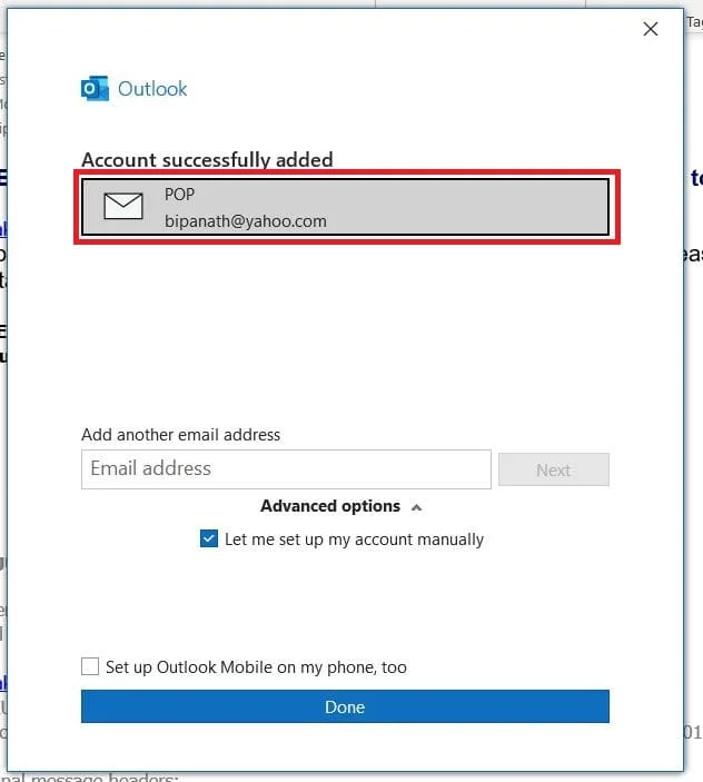 Cómo conectar Outlook a Yahoo