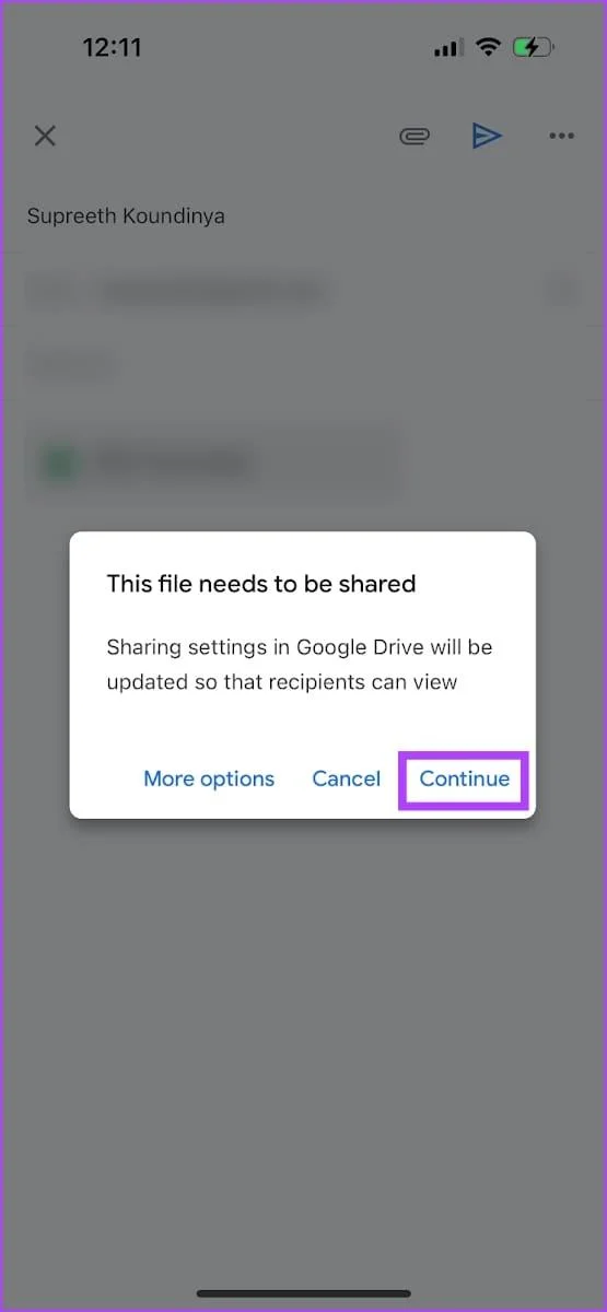 Bestanden bijvoegen in Gmail op iPhone en Android