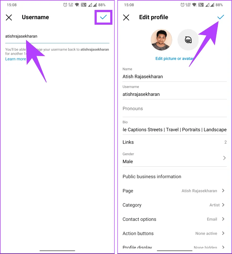 Jak zmienić swoją nazwę użytkownika na Instagramie