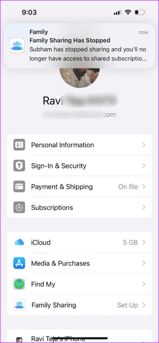 Hoe u Family Sharing kunt verlaten op iPhone, iPad en Mac