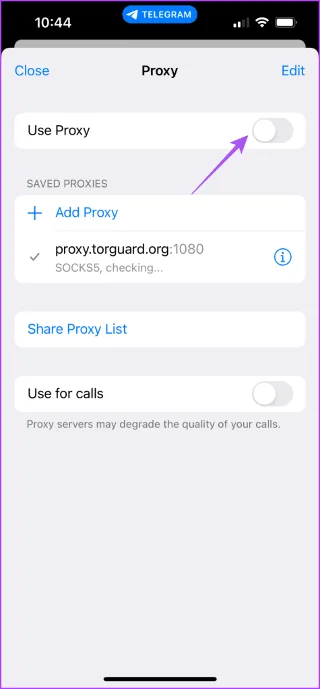 Comment configurer une connexion proxy sur Telegram sur mobile et ordinateur de bureau