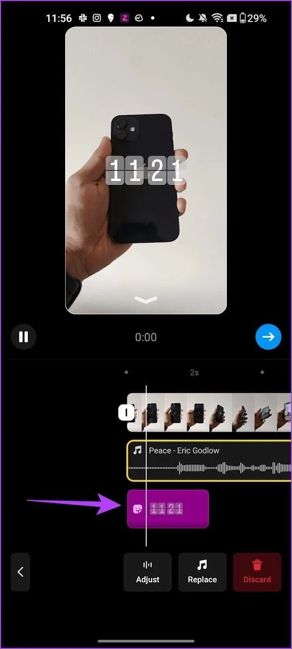 Come modificare i reel utilizzando l'editor integrato di Instagram