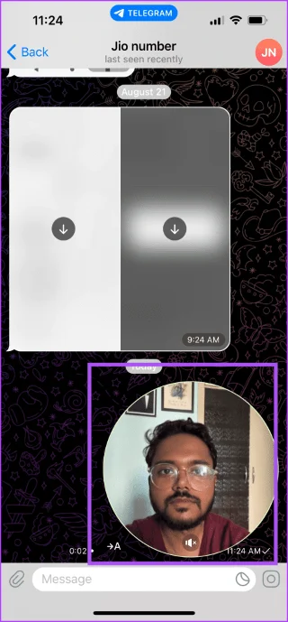 Come inviare videomessaggi su Telegram su dispositivi mobili e desktop