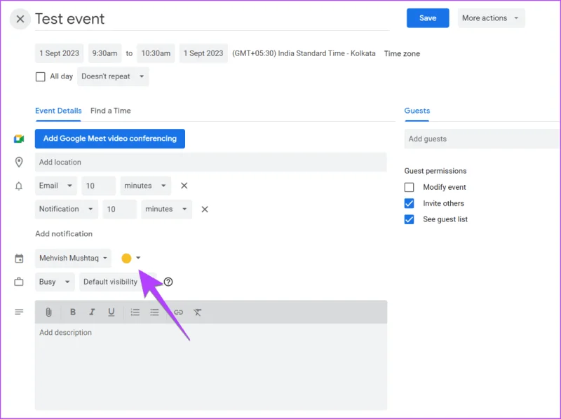 3 manieren om kleuren te veranderen in Google Agenda