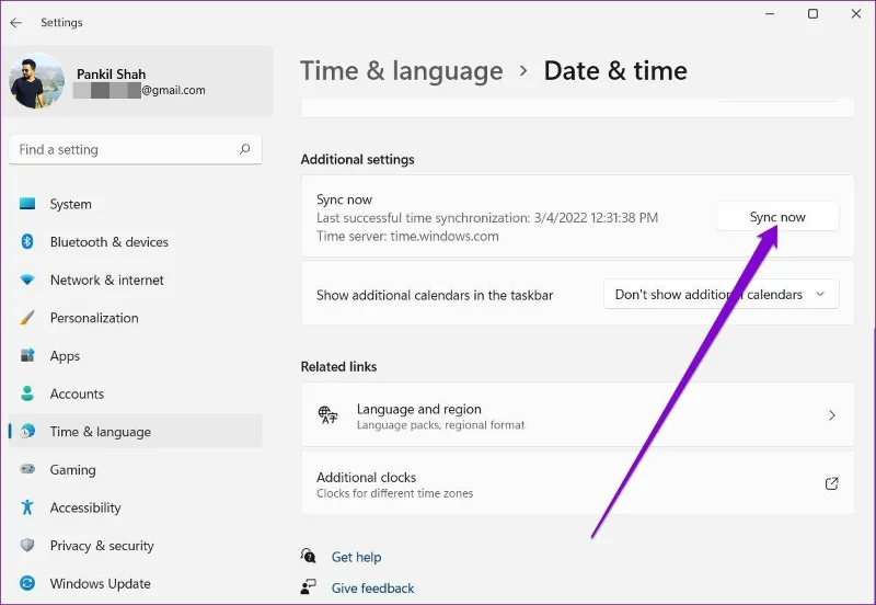 7 วิธียอดนิยมในการแก้ไขการซิงค์เวลาล้มเหลวใน Windows 11