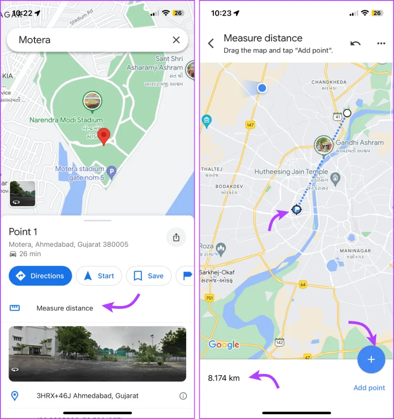 Come trovare il punto a metà strada su Google Maps