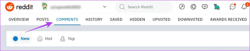 Come eliminare tutti i commenti e i post di Reddit sul browser Web
