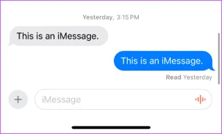 IMessage vs SMS : quelle est la différence