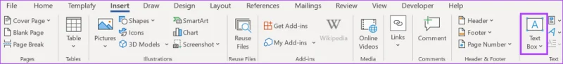 كيفية إضافة وتخصيص وحذف مربع نص في Microsoft Word