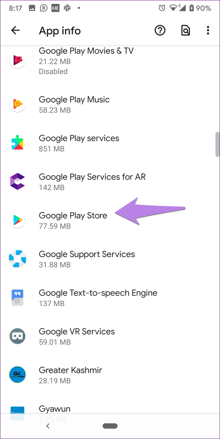 Comment restaurer le Google Play Store supprimé accidentellement