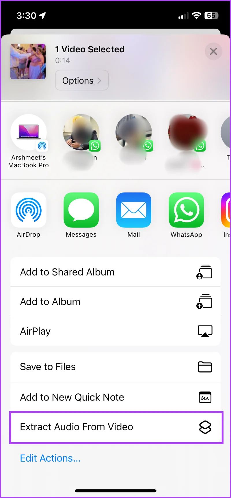 Audio uit video extraheren op iPhone met of zonder app