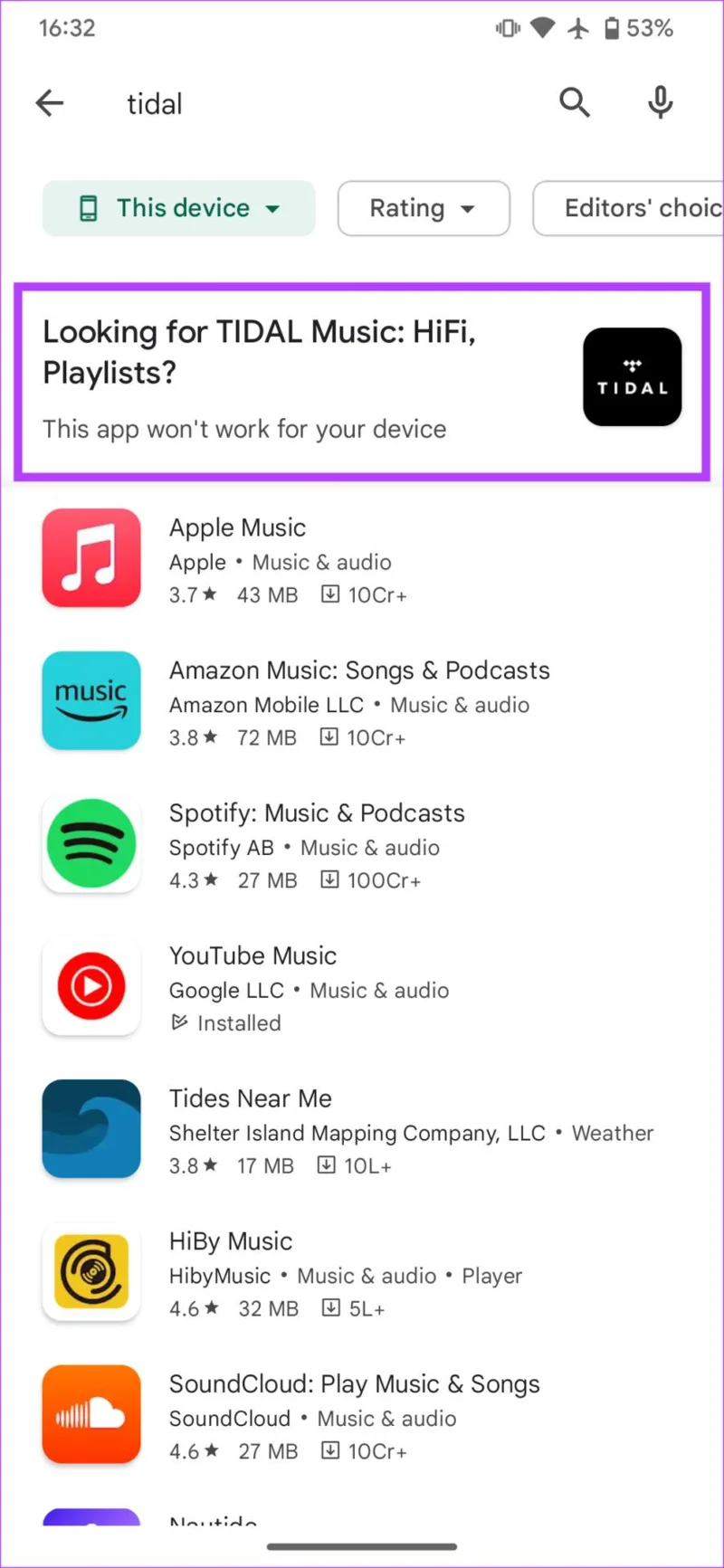 Android-apps downloaden die niet beschikbaar zijn in uw land